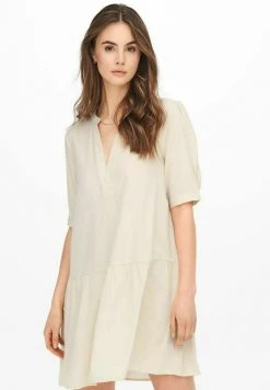 JDY EINFARBIGES - Robe De Jour - Tapioca -JDY Soldes Magasin c199f5a2662746469fbf067867894e76