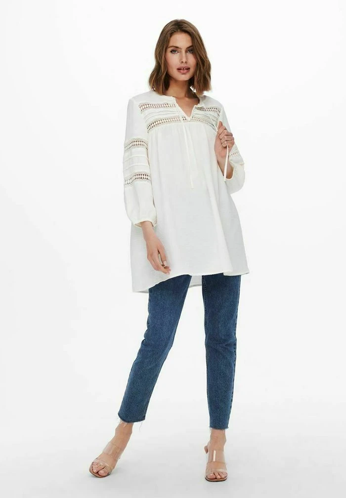 JDY Tunique - Cloud Dancer 2 JDY Tunique - Cloud Dancer – Image 2