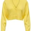 JDY Gilet - Lemon Drop