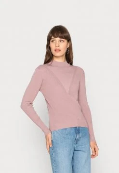 JDYPLUM REBA HIGH NECK - Pullover - Woodrose