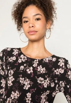 JDY SHORT DRESS - Robe De Jour - Black -JDY Soldes Magasin c6fb25d0d72d418fab7ffb6a406a3220