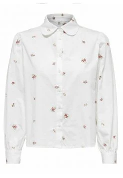 JDY BESTICKTE - Chemisier - Cloud Dancer -JDY Soldes Magasin c7426f662ed54e8e8921061c52d3cc43