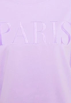 JDY TREATS - Sweatshirt - Pastel Lilac/paris Embroidery -JDY Soldes Magasin c76ea2508358442880c635b53f2deb3b