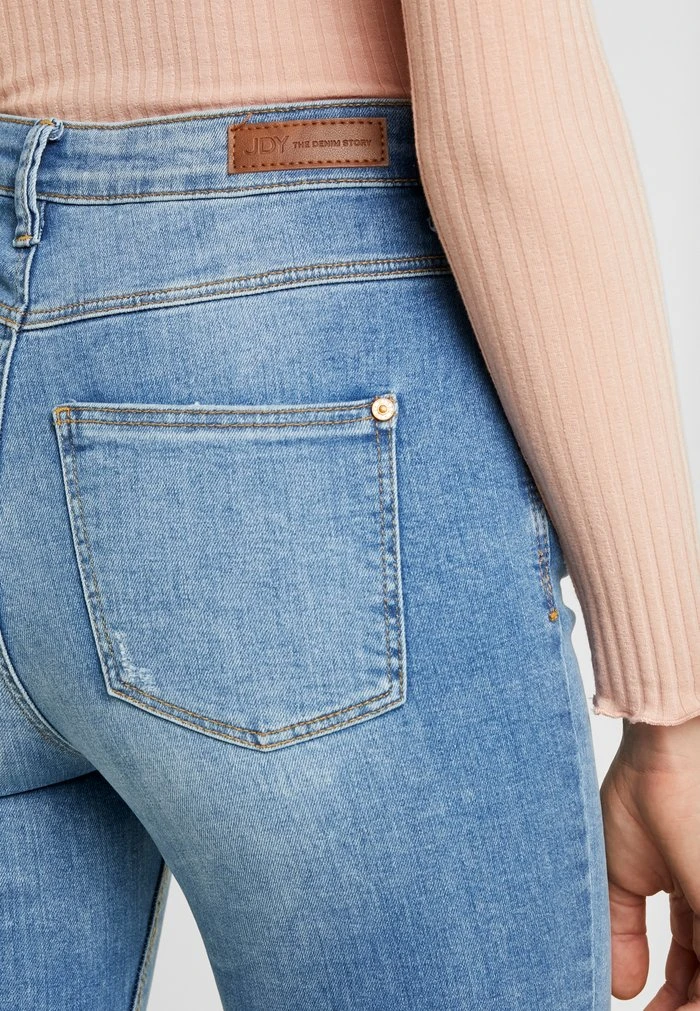 JDYJONA HIGH FLY - Jeans Skinny - Light Blue Denim 6 JDYJONA HIGH FLY - Jeans Skinny - Light Blue Denim – Image 6