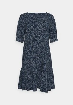 JDYGITTE SVAN DRESS - Robe De Jour - Black/blue -JDY Soldes Magasin c8f691d60b234885ba5fd2cb0857c4dc