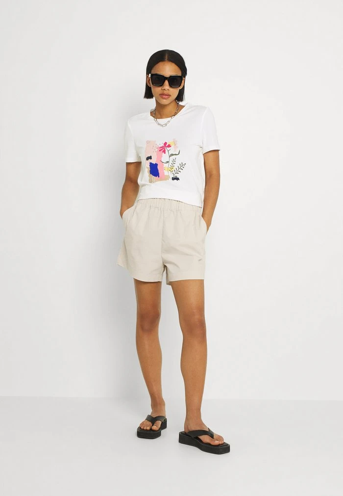 JDYMAGGIE LIFE PAPER NEW - Short - Tapioca 2 JDYMAGGIE LIFE PAPER NEW - Short - Tapioca – Image 2