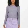 JDY EINFARBIGER - Pullover - Lavender Gray