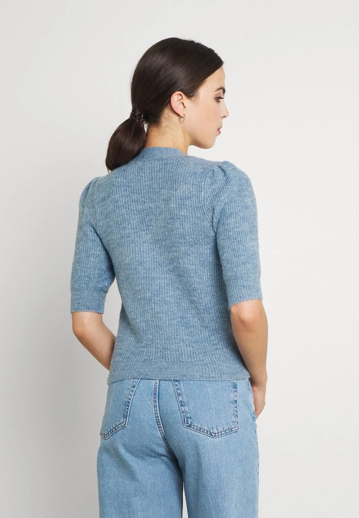 JDYDREA - Gilet - Captains Blue Melange 3 JDYDREA - Gilet - Captains Blue Melange – Image 3