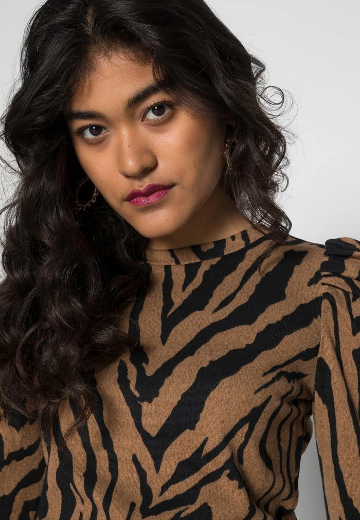 JDYTONSY PUFF SLEEVE - Pullover - Light Brown 5 JDYTONSY PUFF SLEEVE - Pullover - Light Brown – Image 5