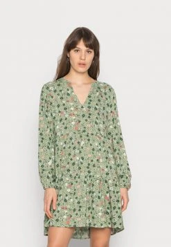 JDYLION LAYER DRESS - Robe De Jour - Khaki