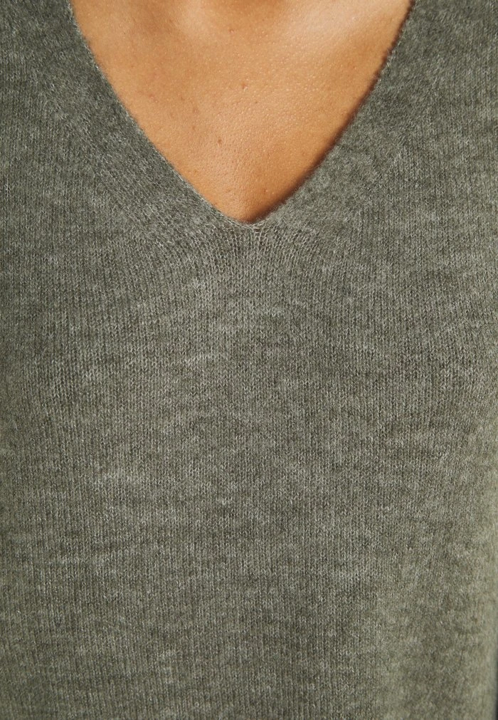 JDYELANORA V NECK DRESS - Robe Pull - Kalamata 5 JDYELANORA V NECK DRESS - Robe Pull - Kalamata – Image 5