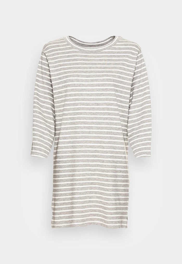 JDY Robe En Jersey - Light Grey Melange 4 JDY Robe En Jersey - Light Grey Melange – Image 4