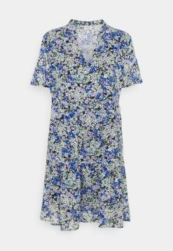 JDYSPRING LAYER DRESS - Robe De Jour - Black/multi