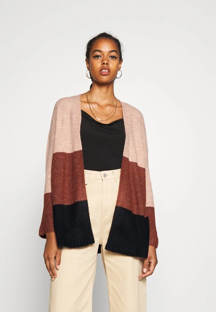 JDYELANORA STRIPE - Gilet - Black 1 JDYELANORA STRIPE - Gilet - Black