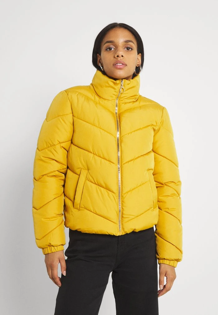 JDYFINNO - Veste D'hiver - Light Gold Zip 1 JDYFINNO - Veste D'hiver - Light Gold Zip