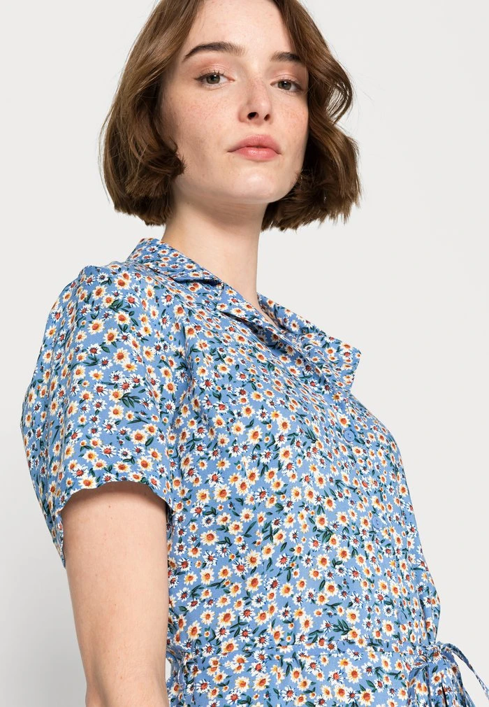 JDYSTARR LIFE DRESS - Robe Chemise - Blue Bonnet 5 JDYSTARR LIFE DRESS - Robe Chemise - Blue Bonnet – Image 5