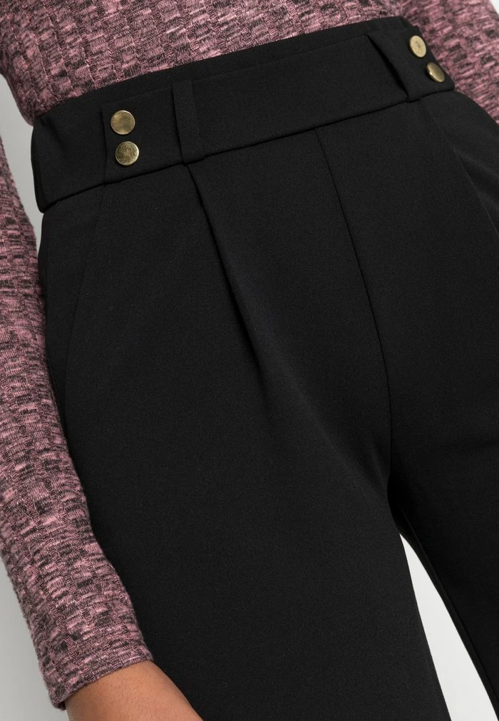 JDY GEGGO LONG BUTTON PANT - Pantalon Classique - Black 5 JDY GEGGO LONG BUTTON PANT - Pantalon Classique - Black – Image 5