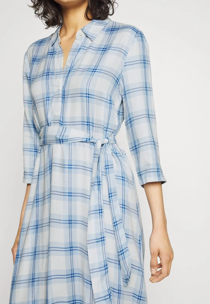 JDYSTAY MIDCALF DRESS - Robe Chemise - Cashmere Blue 4 JDYSTAY MIDCALF DRESS - Robe Chemise - Cashmere Blue – Image 4