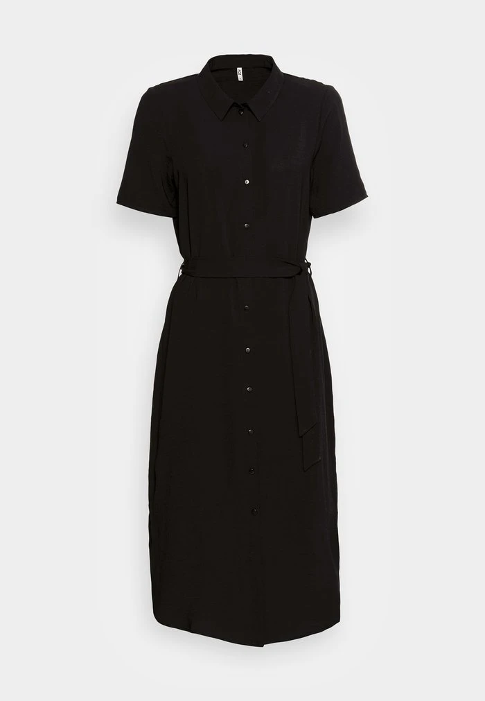 JDYRACHEL ABOVE CALF DRESS - Robe Chemise - Black 4 JDYRACHEL ABOVE CALF DRESS - Robe Chemise - Black – Image 4