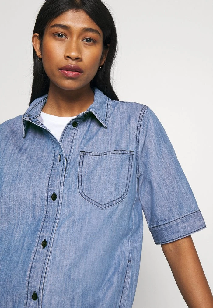 JDYPOPPY LIFE LONG DRESS - Robe Longue - Medium Blue Denim 4 JDYPOPPY LIFE LONG DRESS - Robe Longue - Medium Blue Denim – Image 4