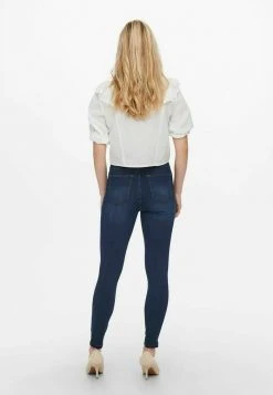 JDY Jeans Skinny - Dark Blue Denim -JDY Soldes Magasin d31f361ccb55475893fecca02c56e827