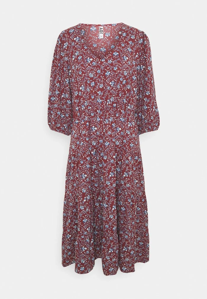 JDYVICKY ABOVE CALF DRESS - Robe De Jour - Vista Blue/cloud Dancer 4 JDYVICKY ABOVE CALF DRESS - Robe De Jour - Vista Blue/cloud Dancer – Image 4