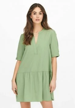 JDY EINFARBIGES - Robe De Jour - Basil