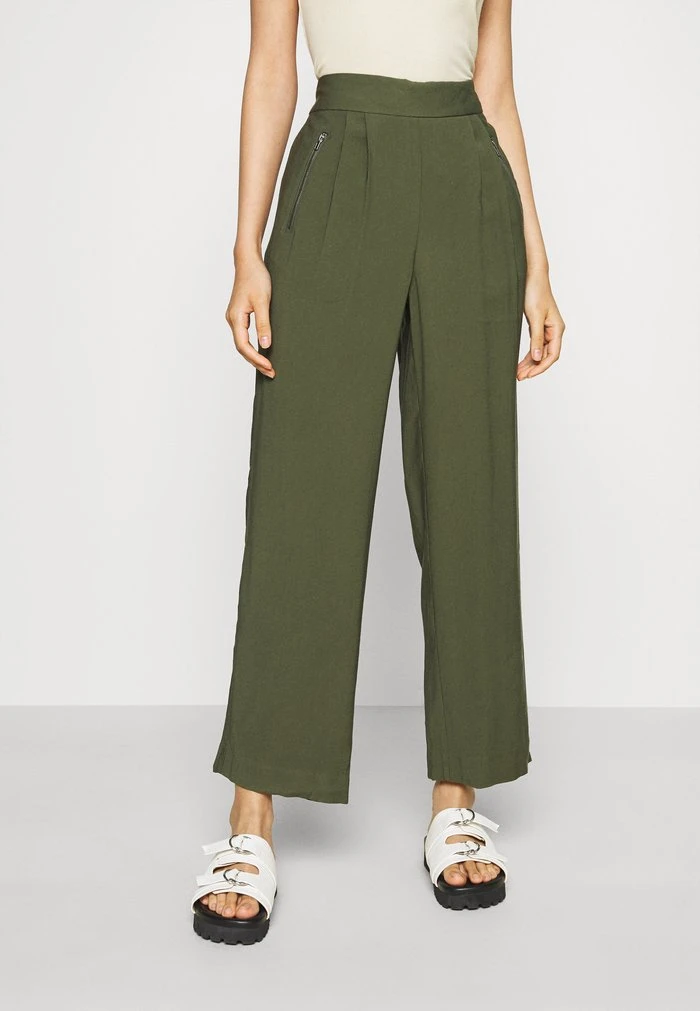 JDYSALOMWWIDE PANT - Pantalon Classique - Deep Depths 1 JDYSALOMWWIDE PANT - Pantalon Classique - Deep Depths