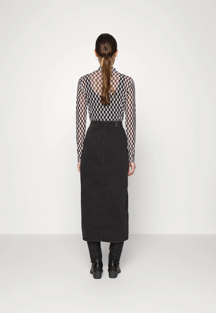 JDYNEWSANNA LIFE LONG SKIRT - Jupe En Jean - Black Denim 3 JDYNEWSANNA LIFE LONG SKIRT - Jupe En Jean - Black Denim – Image 3