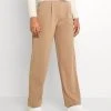 JDYCATIA LANEY WIDE PANT - Pantalon Classique - Chanterelle