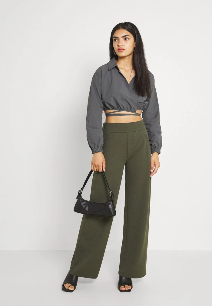 JDY LOUISVILLE CATIA - Pantalon Classique - Forest Night 2 JDY LOUISVILLE CATIA - Pantalon Classique - Forest Night – Image 2