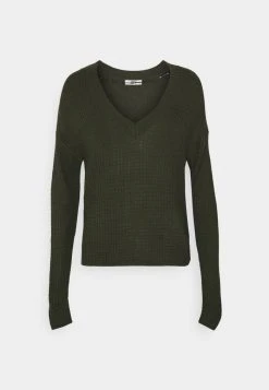 JDYALICE V NECK - Pullover - Deep Depths