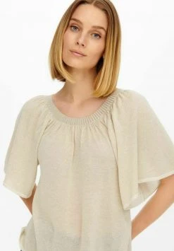 JDY KURZÄRMELIGER - T-shirt Basique - Cloud Dancer -JDY Soldes Magasin d82af81f2af748639e71b27ff333bf8a