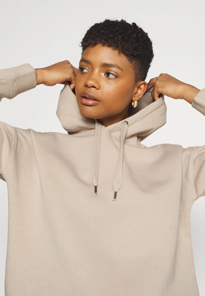 JDYLINE LIFE HOOD - Sweat à Capuche - Simply Taupe 4 JDYLINE LIFE HOOD - Sweat à Capuche - Simply Taupe – Image 4