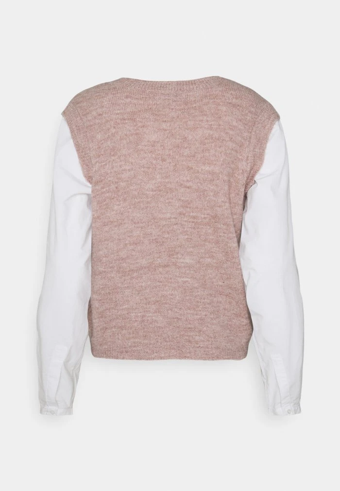 JDYDREA SHIRT SLEEVE VEST - Pullover - Woodrose 2 JDYDREA SHIRT SLEEVE VEST - Pullover - Woodrose – Image 2