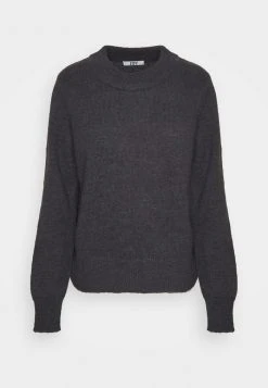 JDYSIGRID LIFE - Pullover - Dark Grey Melange -JDY Soldes Magasin d909c73028b84b07a7addb637ca55a2c