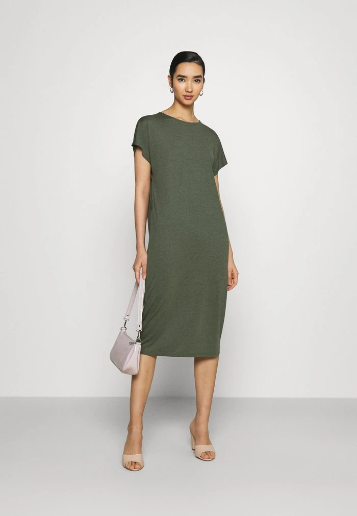 JDYURBAN GABRIELLA BELT DRESS - Robe En Jersey - Kalamata 4 JDYURBAN GABRIELLA BELT DRESS - Robe En Jersey - Kalamata – Image 4