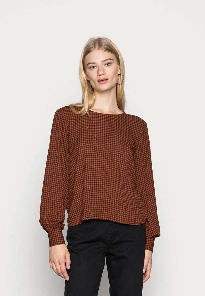 JDYLORA - Blouse - Ginger Bread/black 1 JDYLORA - Blouse - Ginger Bread/black