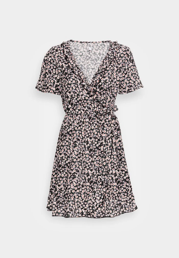 JDYSTARR LIFE WRAP DRESS - Robe De Jour - Black 4 JDYSTARR LIFE WRAP DRESS - Robe De Jour - Black – Image 4