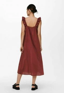 JDY Robe De Jour - Henna -JDY Soldes Magasin dd1d7042019f4225be8795cdfe9bb36f