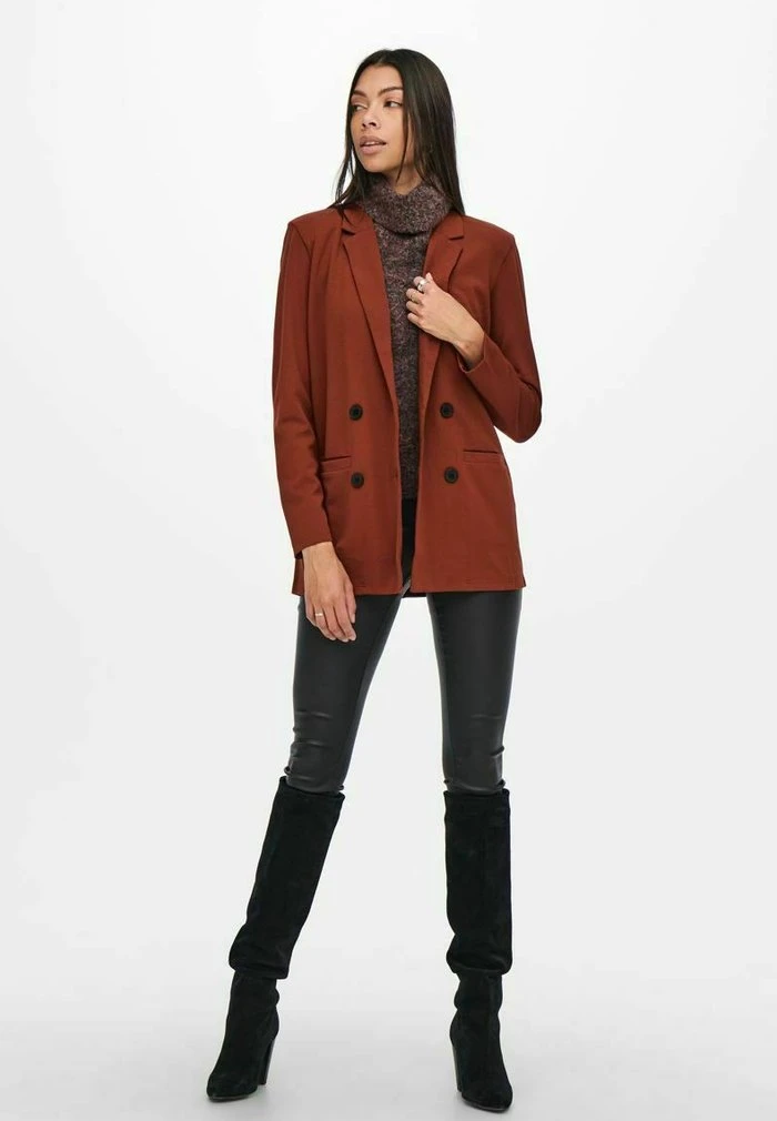 JDY Manteau Court - Smoked 2 JDY Manteau Court - Smoked – Image 2