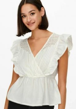 JDY Blouse - Cloud Dancer -JDY Soldes Magasin dd896988be494e4e807f4fab4aeacc37