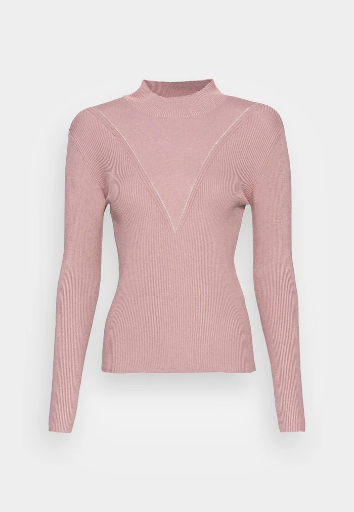 JDYPLUM REBA HIGH NECK - Pullover - Woodrose 4 JDYPLUM REBA HIGH NECK - Pullover - Woodrose – Image 4