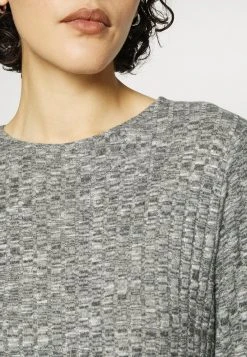 JDY MELISA - Robe Pull - Dark Grey Melange -JDY Soldes Magasin deae049ba6804ee082e5fc8ba4aacaba