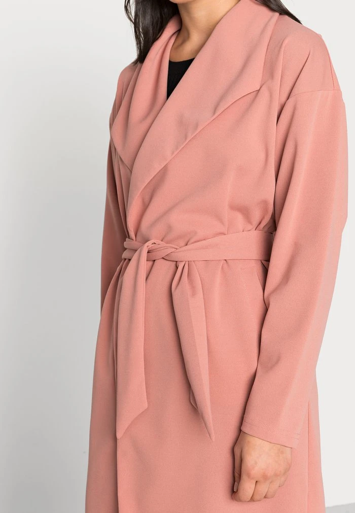 JDYMEKKO WRAP LONG JACKET - Manteau Classique - Ash Rose 5 JDYMEKKO WRAP LONG JACKET - Manteau Classique - Ash Rose – Image 5