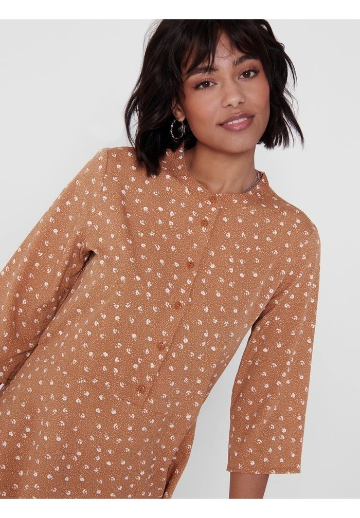 JDY Robe Chemise - Brown 4 JDY Robe Chemise - Brown – Image 4