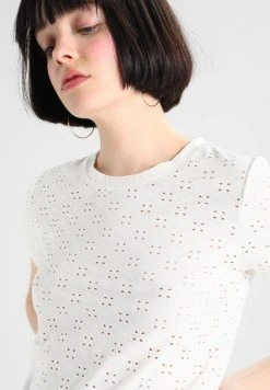 JDYCATHINKA - T-shirt Basique - Cloud Dancer -JDY Soldes Magasin dfca7b81cf16486f9a11db25b26eed9f