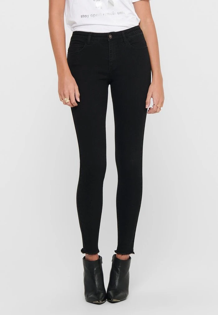 JDY SONJA LIFE REG ANKLE - Jeans Skinny - Black Denim 1 JDY SONJA LIFE REG ANKLE - Jeans Skinny - Black Denim