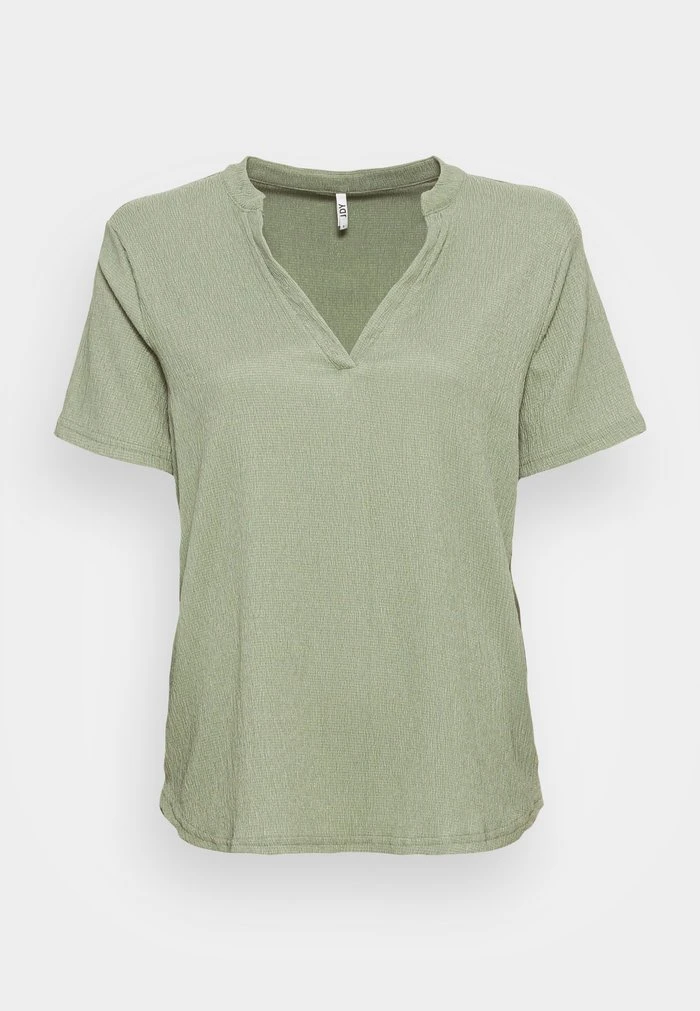 JDYLOTUS V NECK TOP - T-shirt Basique - Sea Spray 4 JDYLOTUS V NECK TOP - T-shirt Basique - Sea Spray – Image 4