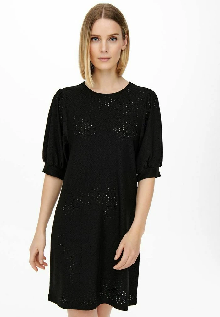 JDYKRISTINA CATHINKA PUFF DRESS - Robe De Jour - Black 4 JDYKRISTINA CATHINKA PUFF DRESS - Robe De Jour - Black – Image 4